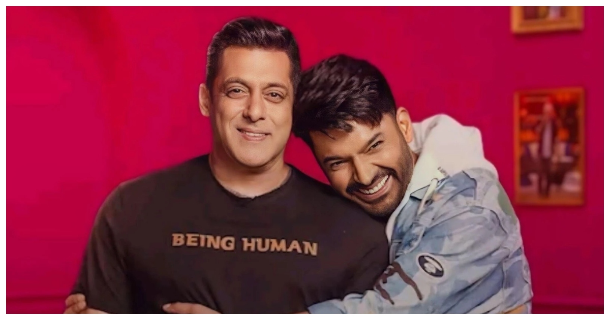 সালমান খানের সাথে কাপিল শর্মা। ছবি: নিউজ ১৮